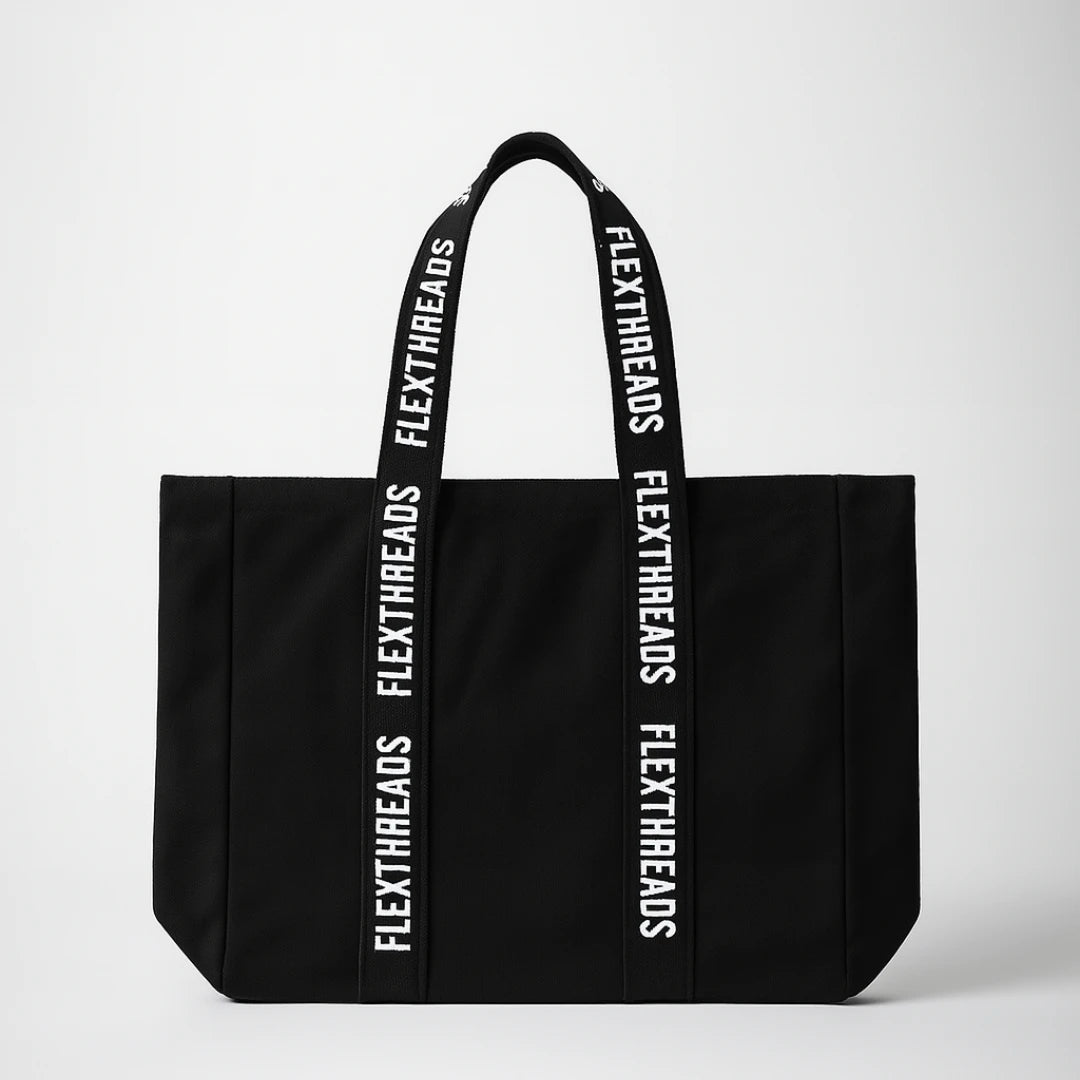 Branded Strap Tote Bag
