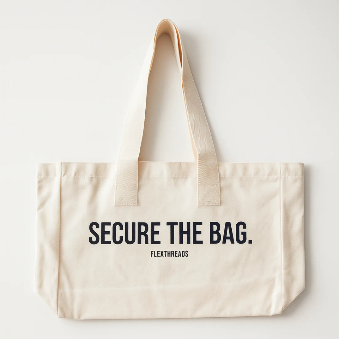 Statement Tote Bag – Secure the Bag Edition